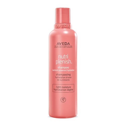 Aveda Nutriplenish Shampoo Idratazione leggera | Shampoo con superalimenti per capelli secchi | Olio biologico di melagrana e cocco, burro di mango | 94% di origine naturale*, 250 ml