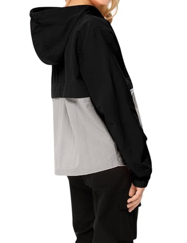 Kids Lightweight Waterproof Hooded Rain Jacket for Spring Fall Winter4