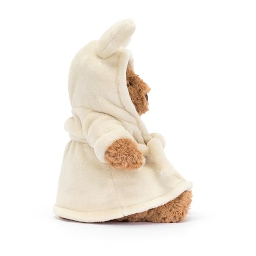 Jellycat Bartholomew Bear with Bathrobe Stuffed Animal, 10 inches - Teddy Bear Plush - Soft & Huggable - Classic Children's Gift image 11