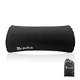 SSS·UrbanForests Inflatable Neck and Lumbar Support Pillow with Adjustable Straps for Travel and Office Use