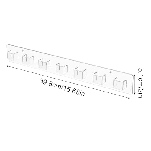 Organizador de gafas de sol de pared en un juego de 2 piezas compacto 3