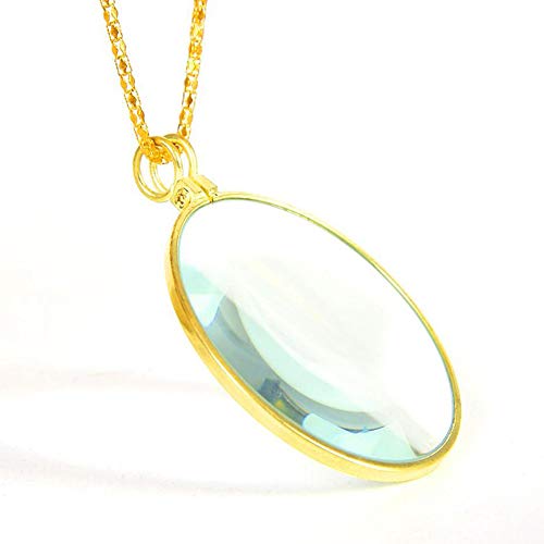 Collier loupe 10x FANDIAO pendentif lecture basse vision - 2