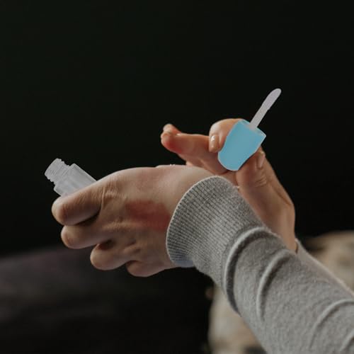 9 Pièces Tube de Gloss à Lèvres Vide Rond Abs Compact – vue 6