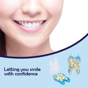 Image of 60 Pcs Dental Temporary Crown Kit Veneers Material for Front Anterior Front Teeth /Posterior Molar Teeth