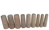 SeaLux Marine Tapered Conical Thru-hull Emergency soft Wood Plugs Set of 9 for large hull