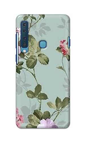 Image of Printed Hard Back Cover Case for Samsung Galaxy A9 2018 Back Cover (Floral Painting) -702