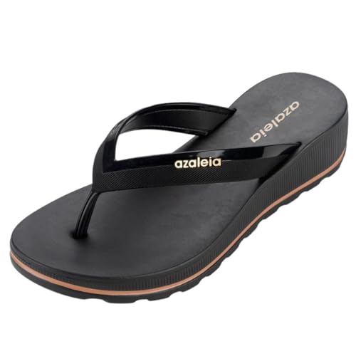 Tamanco Azaleia Plataforma Tratorado Fabi Light Conforto Cor:Preto;Tamanho:36