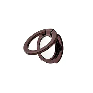 ESET Door knobs pulls for Drawer, Dresser, Wardrobe Door Cabinet Puller and Holding Handles and Ring Drawer Kadi Pull PVD Finish Rose Gold White (Size 5.5 cm) (Pack of 1 Piece)