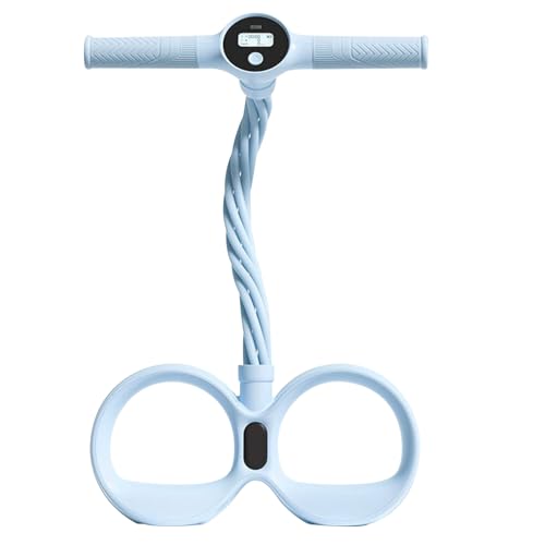 Banda Elástica De Pedal Para Pies,Equipo De Ejercicio De 6 Tubos | Bandas De Resistencia Para Pies Con Mangos - Para Mujeres Abdomen Cintura Brazos Piernas Yoga Gimnasio En Casa Fitness