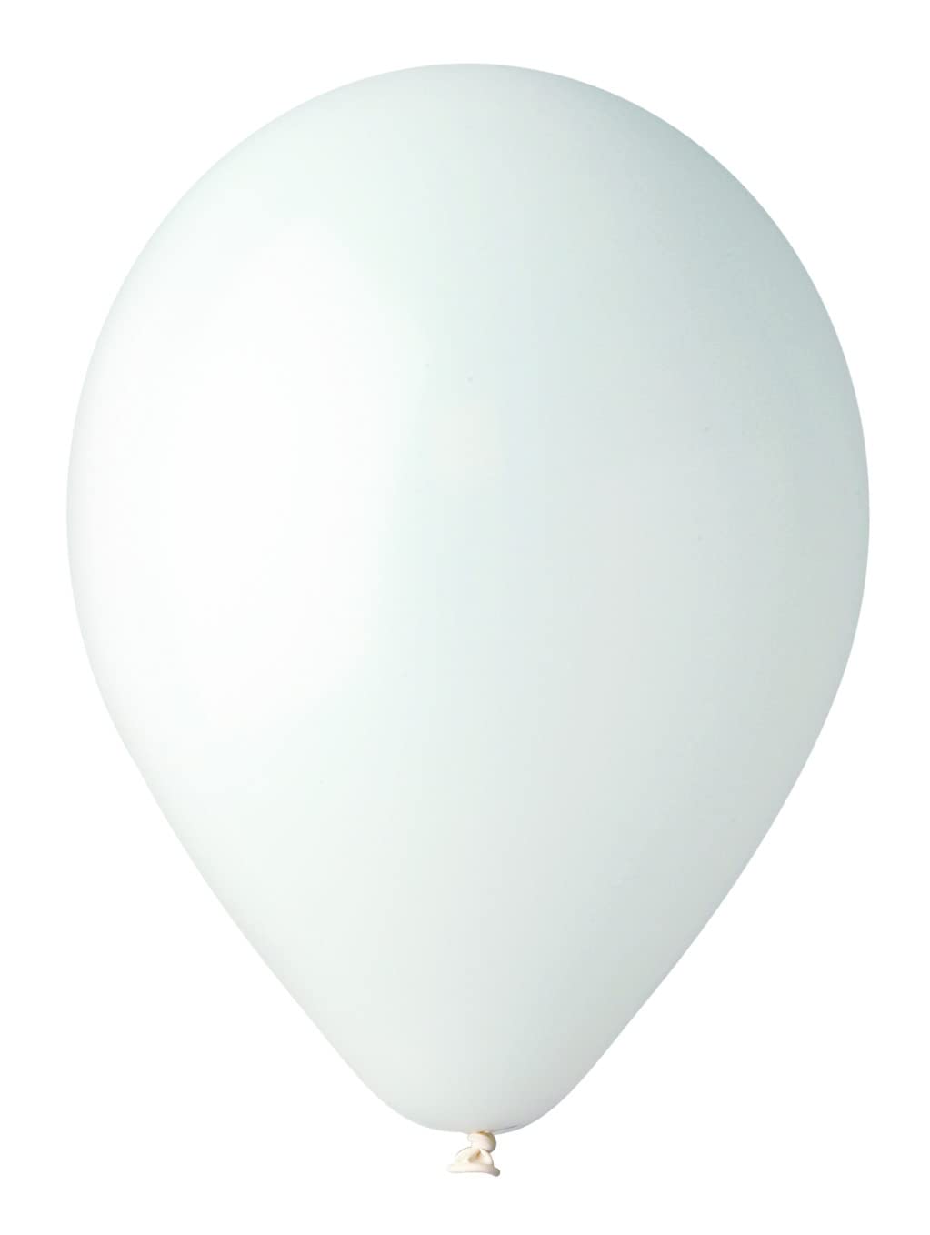 Pack 100 balloons in natural latex Premium Quality G120 (Ø 33cm / 13"), ivory white