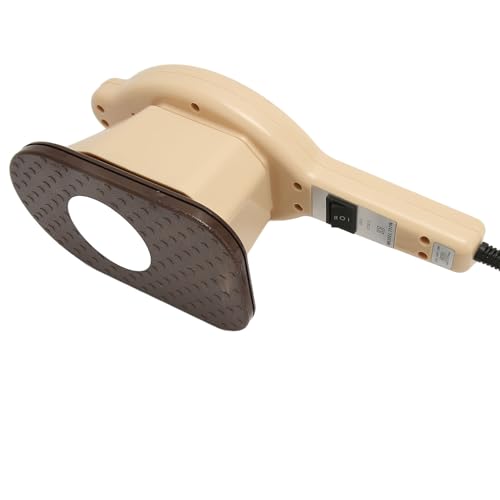Vvikizy 3 Köpfe Elektrisches Handheld -Massagegeräte, Hand Gehalten Tiefes Gewebemassagegeräte, Heizung Eisenform Percussion Body Massager, für Muskeln, Rücken, Schulter, Hals, Bein, Kalb, (EU