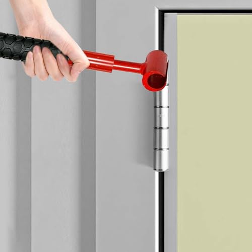 Outil pour charnières de portes de plusieurs tailles et clé de réglage d'alignement - 3