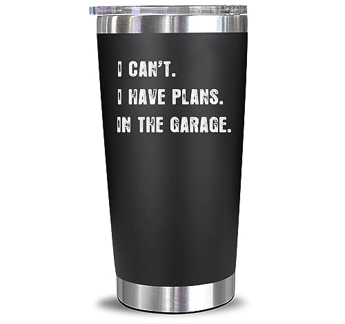 NewEleven Fathers Day Gift For Dad, Men - Funny Birthday Gifts For Dad, Men, Car Guys - Unique Present Idea For Father, Husband, Uncle, Guys From Daughter, Son, Kids, Wife - 20 Oz Tumbler
