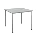 Produktbild Montafox Tisch 80 x 80 cm Schreibtisch Mehrzwecktisch Tragkraft 200 kg Metallgestell Holz grau einfache Montage Arbeitstisch Bürotisch Küchentisch Esstisch