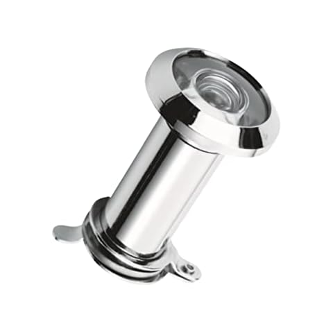 IRONZONE® Polished Chrome Door Viewer with 180° Angle Cover
