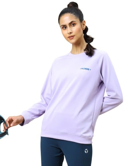 technosport Women's Cotton Crew Neck Sweatshirt-picture-37