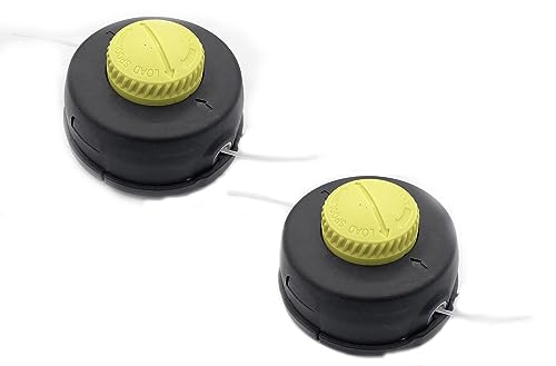 Tolxh Pack of 2#313318001 String Trimmer Trimmer Head Assembly P2009 RY15523A for Ryobi
