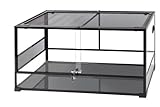 Reptil Zoo Glas-Terrarium 120x45x60cm mit Schiebescheiben