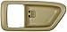 Dorman 91008 Interior Door Handle Bezel Compatible with Select Toyota Models, Tan