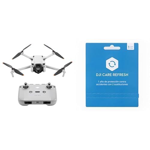 Bundle Of Dji Mini 3 Card Care Refresh 1-Year Plan Mini 3 , Dron Mini Con Cámara Ligero Y Plegable Con Vídeo 4k Hdr, 38 Min De Tiempo De Vuelo, Grabación Vertical Y Funciones Inteligentes, C0 Bundle Of Dji Mini 3 Card Care Refresh 1-Year Plan Mini 3 , Dron Mini Con Cámara Ligero Y Plegable Con Vídeo 4k Hdr, 38 Min De Tiempo De Vuelo, Grabación Vertical Y Funciones Inteligentes, C0