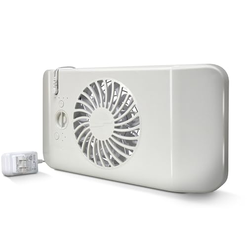 Suncourt Equalizer EZ8 Floor Register Booster Fan — Ultra-Quiet, 8-Speed