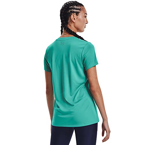 Image of Under Armour Womens Tech V-Neck Short-Sleeve T-Shirt