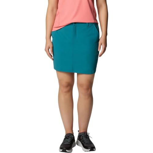 Jupe-short Columbia Summit Valley II pour femme bleu rivière taille 42