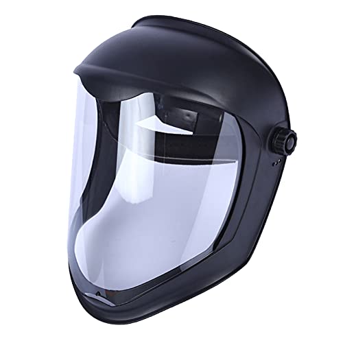 福ちゃん ヘルメット￼内装パット外し洗えるブラック フェイスシールド￼ Amazon.co.jp: Kloware フェイスシールドヘルメットw/クリアバイザー