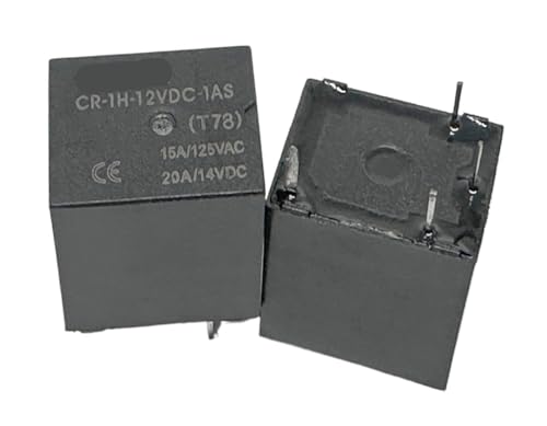 Relé electromecánico CR-1H-12VDC-1AS de 4 pines y 12 voltios