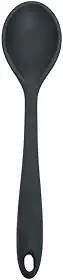 MOZCADA Colher de Silicone Preta Grande