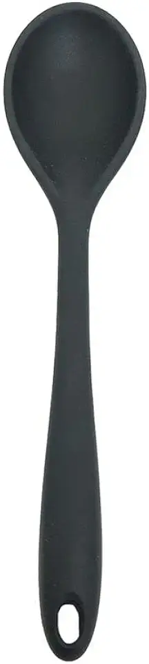 MOZCADA Colher de Silicone Preta Grande