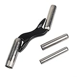 UrbanHui Ziegel-Werkzeug-Set für glatte Putz- und Maurerarbeiten, verschiedene Größen, Verbindungswerkzeuge mit Komfortgriff, stabiler Stahl für Garten, Hausrenovierung (schwarz)