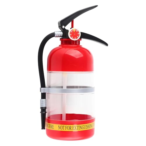 SIDUISDH FeuerlöScher Minibar Cocktail Maschine, 2l GeträNke Dispenser Biertower, Feuerwehr Geschenke