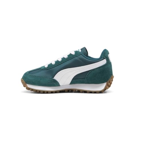 PUMA Kids Boys Suede XL Jr Lace Up Sneakers Shoes Casual - Green - Size 3.5 M3