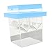 IEUDNS Floating Hatching Box Fish Breeding Box Fish Nursery Separation Hatchery Fish Isolation Box for Baby Fishes Shrimp,Fish Egg, Blue