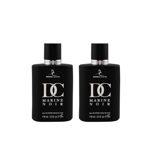 Image of Dorall Collection Marine Noir Eau de Toilette For Men 100ml (Pack of 2)