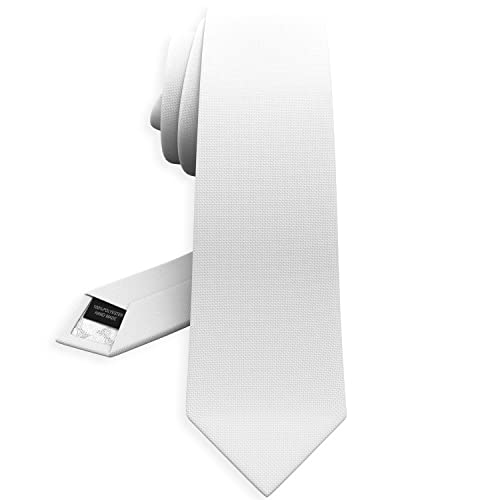 Image of Men's Oxford Matt Neckties Solid Color for Adults Tuxedo Classic Design, by Bow Tie Hosue