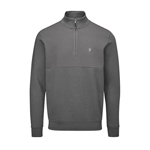 Suéter Farah Golf Capa Media Conley con Aislamiento Térmico Ligero para Jugadores