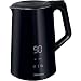 Produktbild Sencor Wasserkocher Schwarz Leistungsstark, Cool Touch Oberfläche, Schutz vor Verbrennungen, BPA-frei, Wasserkocher mit Temperatureinstellung, LED-Anzeige, 1.5L, Edelstahl, 2200W, Warmhaltefunktion