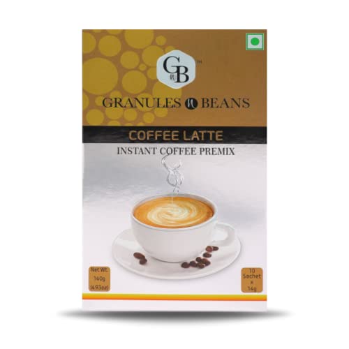 Granules n Beans Coffee Latte Instant Coffee Premix - (10 Sachet x 14g = 140g) (B07GBYPXQX) Amazon Price History, Amazon Price Tracker