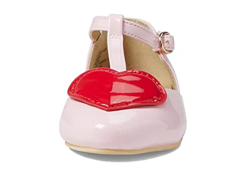 Janie and Jack Girl's Heart Flat (Toddler/Little Kid/Big Kid) Multicolor 4 Big Kid M2