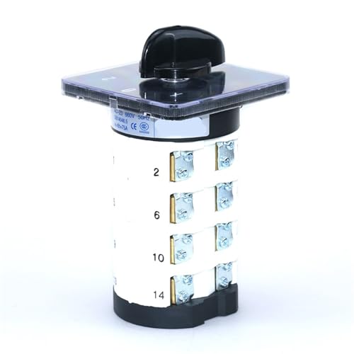 Commutateur rotatif à came SZL9-75/4 75A AC660V inverseur tripolaire 1-0-2