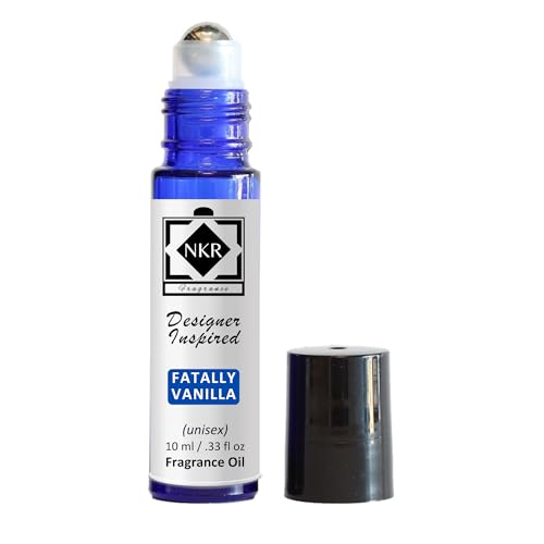 NKR Fragrance | Luxury Perfume & Cologne Oil | Roller Ball | Designer Inspired | Fatally Vanilla - unisex