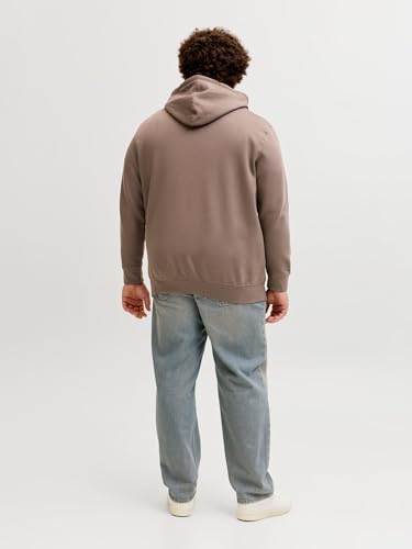 JACK & JONES Male Kapuzenpullover Plus Size Logo Kapuzenpullover – Ansicht 5