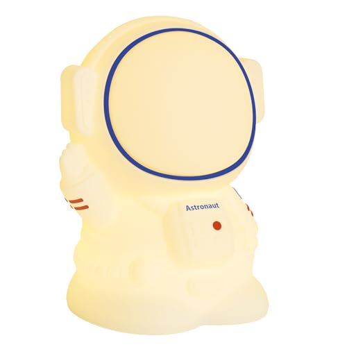 K KASONIC Luz Nocturna para Niños, Luz Nocturna de Silicona RGB para Niños Pequeños, Linda Lámpara de Noche con Control Táctil, Lámparas Nocturnas Infantiles para el Dormitorio, Astronauta