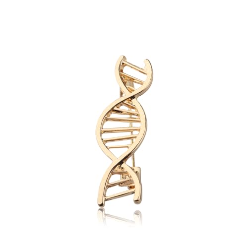 Image of PLITI Scientist Gift Biology Chemistry Jewelry Science Student Graduation Gift DNA Brooch Pin For Lab Tech Lover