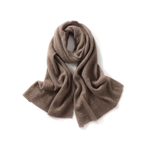 Châle écharpe en cachemire tricotée couleur unie grande taille automne-hiver