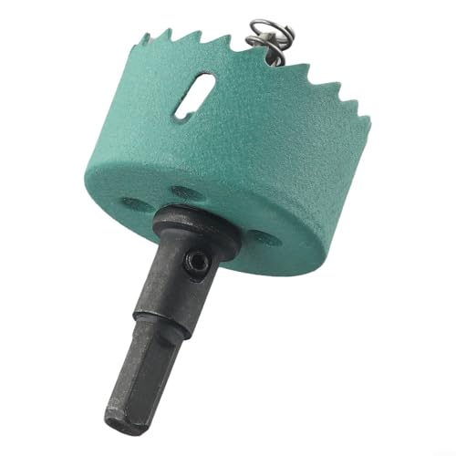 Juego de brocas para madera de bi-metal de 16-50 mm, acero HSS M42, para tablaroca, PVC y aluminio, compatible con mangos estándar (50 mm) miniatura 4