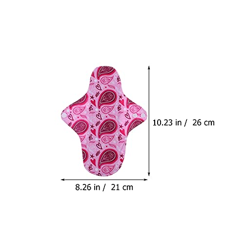 DOITOOL À Prova D' Água Reutilizáveis Carvão De Bambu Menstrual Almofadas Panty Liner para Regular