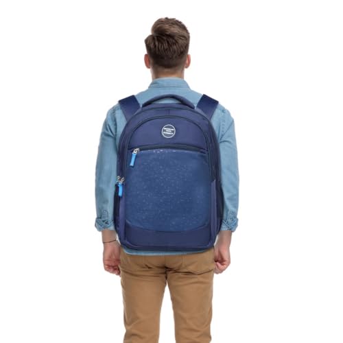 Image of Priority 19 Inch PU College Backpack For Boys & Girls | Casual Backpack For Unisex | Office Backpack For Men & Women